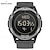 voordelige Digitaal Horloge-NORTH EDGE Heren Digitale Horloge Buiten Sport Kompas Stopwatch Alarm Klok Datum Nylon Band Horloge