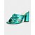 abordables Semi-formel-mules de mariée roses métallisées pour femmes avec motif nœud – chaussures de mariage glamour à talons hauts pour les mariées