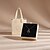 cheap For Women-Personalized Photo Projection Necklace Custom Best Gift for Mom – Envelope-Shaped Pendant with Black Projection Stone, Perfect Wedding or Special Occasion Gift