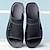 billige Uformelle sandaler-mænds sandaler i præget imiteret læder med åben tå – afslappet slip-on-design med åndbare perforeringer til udendørsbrug om sommeren