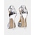 cheap Formal-Gold Glitter Stiletto Heels with Open Toe and T-Strap Design for Women - Ideal for Weddings and Summer Events