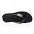 billige Kjole sandaler-brune flip flops i imitert skinn for menn - uformelle sommersandaler med åpen tå og komfortabel såle for strand- og hverdagsbruk