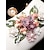 billige Semi-formel-vintage blomsterudsmykkede hvide kattehælsko og matchende clutch-taskesæt til kvinder - ideel til bryllupper og formelle lejligheder