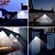 abordables Farolas-Lámpara de pared solar impermeable para exteriores con sensor de movimiento - 33/73 cuentas LED IP65 a prueba de agua 270° gran angular para iluminación de porche, patio, balcón y garaje 1 pieza