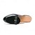 billige Afslappet-mule loafers i fløjl og lak – slip-on design med dekorativ sløjfe til formelle arrangementer og aftenarrangementer