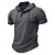 cheap Basic T shirts-Men's T Shirt Short Sleeve Hooded Spring &amp; Summer Sports Fashion Daily Drawstring Buttons Outdoor Dailywear Causal White Top Tee for Men