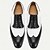 billiga Klassiska Klädskor-oxfordskor med vingspets för män – premium nötskinn, broguedetaljer, klassisk formell stil, perfekt för bröllop och affärskläder