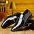 halpa Loafers-Miesten Mokkasiinit Penny Loafers Klassiset loaferit PU-nahka Mukava Liukumaton Loaferit Musta Kahvi