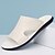 billige Uformelle sandaler-mænds sandaler i præget imiteret læder med åben tå – afslappet slip-on-design med åndbare perforeringer til udendørsbrug om sommeren