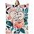 baratos Cobertores &amp; Mantas-cobertor para o dia das mães, uma carta para a mãe, presente para o dia das mães, manta macia e aconchegante, presente perfeito para a mãe, design floral ou de coração, quente e confortável