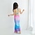 economico Costume da bagno a sirena-Bambino Da ragazza Costume da bagno da sirena Costume da bagno Per eventi Spiaggia Bilance Festività Tropicale Costumi da bagno 4 anni + Estate Rosa Blu Reale