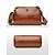 levne Tašky přes rameno-dámská vintage crossbody kabelka přes rameno z umělé kůže – elegantní a kompaktní design s nastavitelným popruhem, ideální pro každodenní použití, cestování a neformální výlety černá bílá hnědá