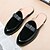 billige Afslappet-mule loafers i fløjl og lak – slip-on design med dekorativ sløjfe til formelle arrangementer og aftenarrangementer