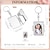 baratos Para mulheres-Espelho Retangular Personalizado de Dois Lados - Melhor Presente para Mãe - Personalizável com Fotos em Ambos os Lados Perfeito para Casamentos ou Ocasiões Especiais