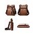 tanie Torby męskie-męska skórzana torba typu crossbody w stylu vintage w kolorze brązowym – wielokieszeniowa torba na ramię do podróży, pracy i codziennego użytku, kolor czarny, brązowy, kawa