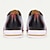 baratos Tênis de couro premium-Sapatos oxford masculinos de couro bovino premium com degradê – design perfurado pintado à mão com sola leve para eventos empresariais e formais