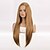 ieftine Peruci de petrecere-Peruci Sintetice Yaki Straight Cu breton Realizat la mașină Perucă 30 inch Auriu Deschis Păr Sintetic Pentru femei Clasic Ușor de transportat Adorabil Blond