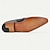 baratos Sapatos Sociais Clássicos-sapatos masculinos de couro preto com padrão de crocodilo e tira de monge – couro de vaca premium, estilo formal para negócios e ocasiões especiais