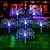 billige Landskapslys-2 stk utendørs solfyrverkeri jordplugg i lys 90led perler gårdsplass hage plen sti festival bryllup atmosfære dekorativt lys