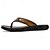 billiga Kjol sandaler-svarta flip flops för män med bekväm fotbädd, avslappnad slip-on design för dagligt slitage och avkopplande