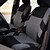 abordables Fundas de asiento para coche-Funda de asiento de automóvil de 5 asientos completamente rodeada funda de tela StarFire 95% universal lavable transpirable multicolor