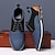 cheap Casual Lace-Up Shoes-Men's Casual Oxford Shoes, Blue and Black Lace-Up Dress Sneakers with Suede Accents, Stylish Footwear for Business, Weddings and Everyday Wear