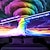cheap Blacklight Tapestries-Blacklight Tapestry Glow in the Dark Glow Party UV Reactive Trippy Misty Tornado Nature Landscape Hanging Tapestry Wall Art Mural for Living Room Bedroom