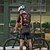 billige Klærsett for menn-Herre Sykkeljersey med shorts Kortermet Fjellsykling Veisykling Rød Fuksia Tegneserie Sykkel Spandex sport Tegneserie Klær