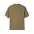 billige Herre Elite T-shirts &amp; Tank-Herre T-shirt Kortærmet Rund hals Sommer Forår Strikketøj Ferie Årgang Vredet Skole Træning udendørs Sort Hvid Lysebrun Top T-shirt til mænd