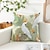 baratos estilo floral e plantas-Capas de Almofadas Decorativas de Papagaio Floral 1PC Capas de Almofadas Quadradas Macias para Sofá Cama Quarto Sala de Estar