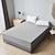 abordables Parures de draps-Protector de matelas imperméable Housse de matelas ajustée Protéger le lit Reine Pleine Roi Housse de lit protectrice douce Draps ajustés respirants confortables Protection à 5 côtés contre les