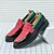 abordables Semi-formel-chaussures à enfiler en similicuir haut de gamme pour hommes avec un design audacieux en blocs de couleurs - des chaussures confortables et élégantes pour les occasions décontractées et formelles