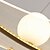 cheap Pendant Lights-Creative LED Pendant Light Modern Linear LED Chandelier Dimmable Pendant Lighting with Remote Adjustable Hanging Light Fixture Light Fixture for Kitchen Bedroom Dining Living Room 110-240V