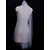 preiswerte Schleier-Einlagiger zeitgenössischer  stilvoller Hochzeitsvorhang Kathedrale-Vorhänge mit Kristallen  Strass Tüll