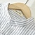 economico Casual da lavoro-Per uomo Camicia Camicia di lino Camicia casual Camicia con Bottoni Camicia di cotone A righe Vacanza Streetwear Bianco Vino Blu reale Manica Corta Colletto alla coreana Estate Abbigliamento Bottonato