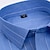 economico camicie da uomo no stiro-Per uomo Camicia Camicie Camicia con bottoni A quadri Matrimonio Feste Blu chiaro Blu navy + bianco Azzurro chiaro-ginghem Blu reale Manica lunga Bavero Primavera Autunno Abbigliamento Tasche