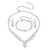 preiswerte Schmucksets-Brautschmuck-Sets 1 Aleación 1 Armreif Ohrringe Halsketten Damen Stilvoll Luxus Niedlich Kostbar Freude Geometrische Form Schmuck-Set Für Party Geschenk