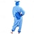 ieftine costume de halloween pentru cupluri-Pentru copii Adulți Animal Costum de grup Costumul Onesie Costum de carnaval Desene Animate Monstru albastru Pijama Întreagă Pijamale Kigurumi Farmec Costum amuzant Pentru Bărbați Pentru femei Băieți