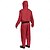 billiga Herrkostymer-röd vakt Jumpsuit Kostymer med film-tv-tema for Herr Dam Barn Vuxna Halloween Karnival Fest Prestanda