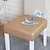 abordables Funda de silla-Fundas de asiento impermeables para sillas de comedor Fundas de asiento de silla de cuero sintético Sin fundas traseras Protector de silla extraíble y lavable