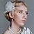 abordables Accesorios y más-Retro Antiguo 1920s Tocados Baile de Máscaras Diadema de estilo flapper El gran Gatsby charlestón Pluma Disfraz Mujer Víspera de Todos los Santos Carnaval Mascarada Fiesta de Cóctel Fiesta de baile