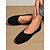 ieftine Pantofi Joși de Damă-pantofi cu slip-on clasici pentru femei din piele intoarsa artificiala pentru uzura de zi cu zi, birou si calatorii