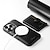 رخيصةأون جرابات آيفون-هاتف غطاء من أجل iPhone 16 15 14 Pro Max Plus 13 12 Pro Max غطاء خلفي مع حامل مغناطيس دعم الشحن اللاسلكي مكتب  /  الأعمال TPU الكمبيوتر الشخصي جلد PU