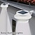 baratos Luzes de rua-1pc ao ar livre solar parede lâmpada beirados lâmpada ip44 à prova dwaterproof água sulco lâmpada cerca escada pátio jardim varanda iluminação