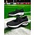 voordelige Damessneakers-Flyknit mesh slip-on sneakers voor dames – comfortabele sportschoenen met klittenbandsluiting en luchtkussenzool voor wandelen en dagelijks gebruik