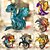 voordelige Autohangers &amp; Ornamenten-starfire dragon serie kunst acryl hanger - auto hanger decoratie