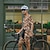 billiga Klädsatser för män-Herr Cykeltröja med shorts Kortärmad Bergscykling Vägcykling Gul Brun Khaki grön Hund Cykel Elastan sporter Hund Kläder