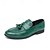 abordables Semi-formel-mocassins en similicuir vert pour hommes avec détails en relief crocodile - chaussures décontractées élégantes pour un usage quotidien, confortables et tendance pour hommes