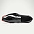 billige Premium læder loafers-slip-on loafers i sort okskind til mænd med kontrast orange accent, formel stil til forretning og særlige begivenheder
