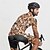 billiga Klädsatser för män-Herr Cykeltröja med shorts Kortärmad Bergscykling Vägcykling Gul Brun Khaki grön Hund Cykel Elastan sporter Hund Kläder